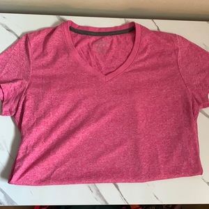 Pink bcg semi fitted polyester shirt